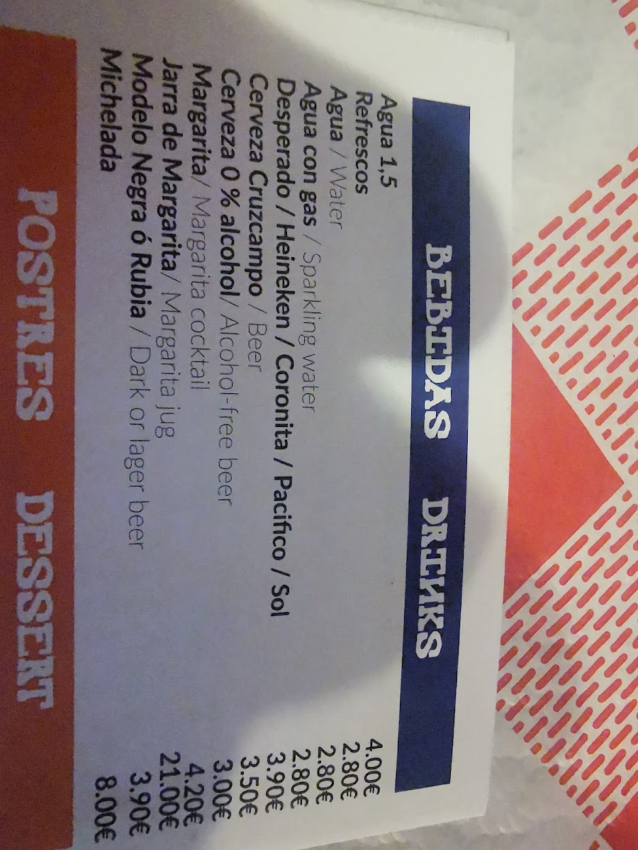 Menu Restaurante Mexicano Tex Mex-10