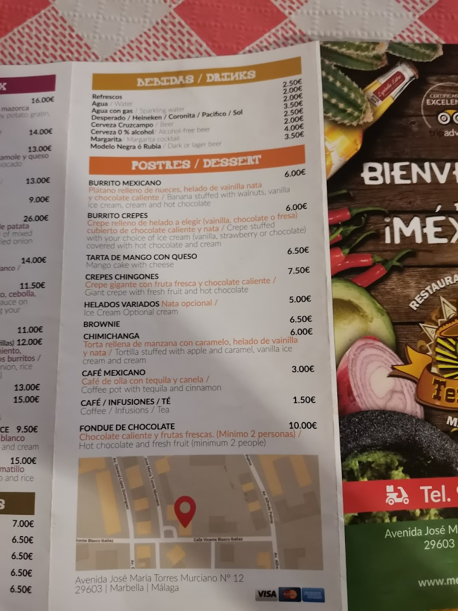 Menu Restaurante Mexicano Tex Mex-9